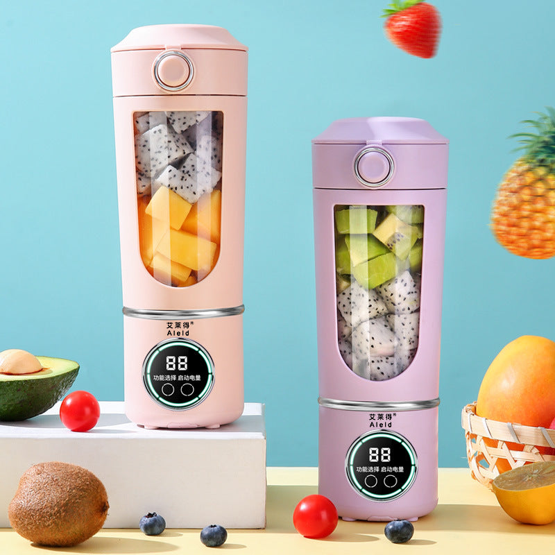 Portable USB Blender Cup – 700 ml Ice-Crushing Bottle - Moze