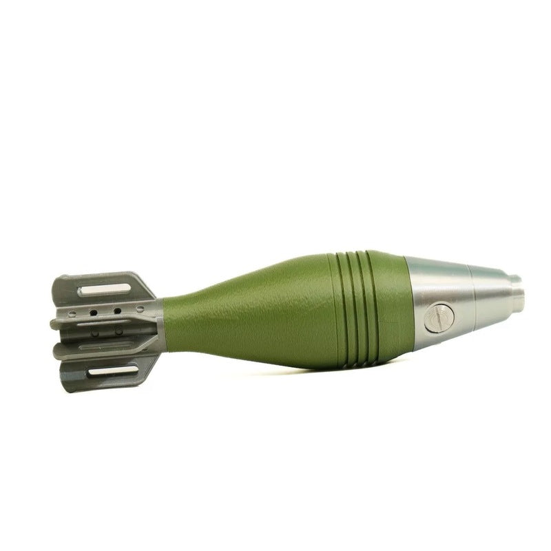 60mm Mortar Shell M2 Pen Holder - Realistic 3D Printed Replica for Office Desk, Home Study Assembly, Storage & Decoration Gift - Moze