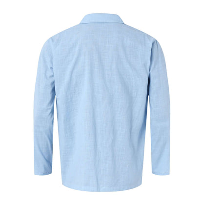 Leisure Thin Mens Fashion Suits Solid Color Lapels Buttons Suits Jackets And Tops British Style Linen Blended Coat Party Wear - Moze