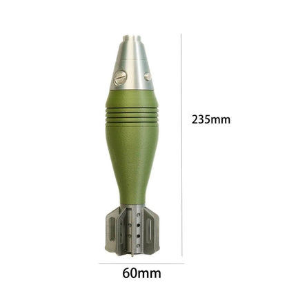 60mm Mortar Shell M2 Pen Holder - Realistic 3D Printed Replica for Office Desk, Home Study Assembly, Storage & Decoration Gift - Moze
