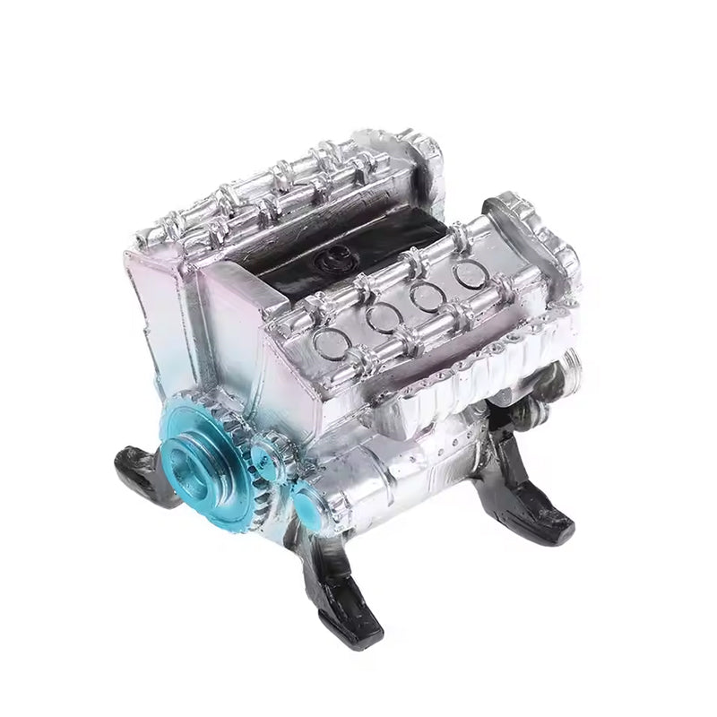 8 - Cylinder Resin Simulation Car Engine Model Kit. A Full - Metal DIY Assembly Toy for Car Enthusiasts - Moze