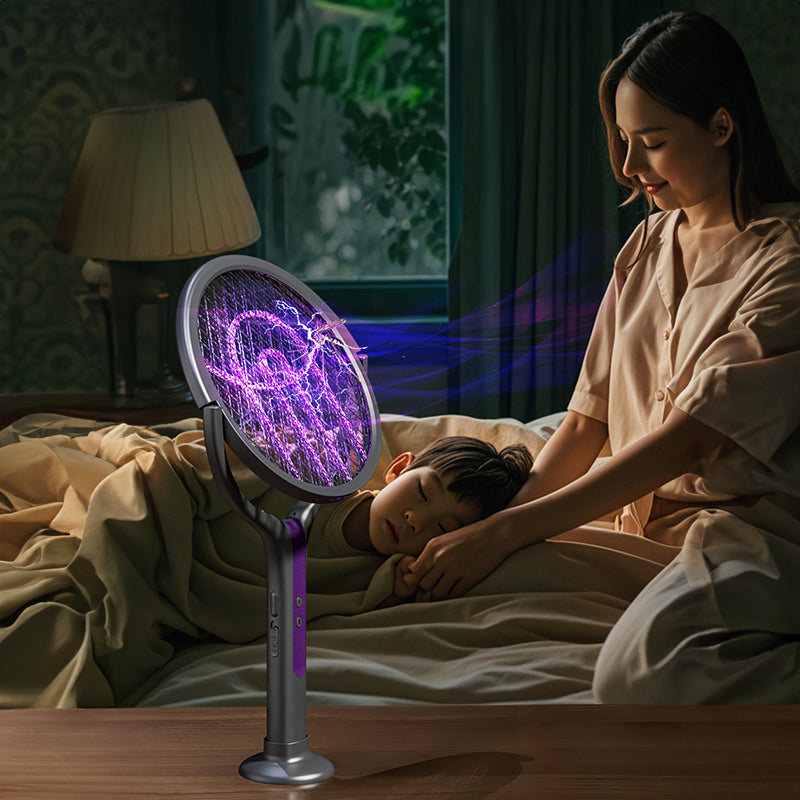 2 - in - 1 Multi Mosquito Killer. Retractable Angle Lamp. USB - Rechargeable. Bat - Repellent - Moze