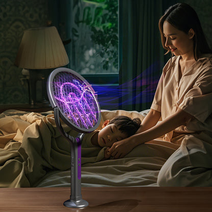 2 - in - 1 Multi Mosquito Killer. Retractable Angle Lamp. USB - Rechargeable. Bat - Repellent - Moze