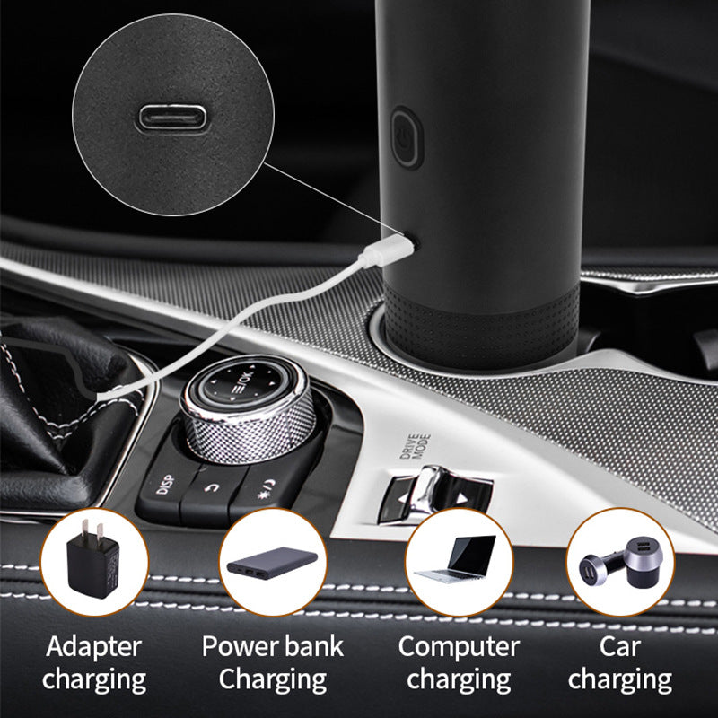 2025 Upgraded 3-in-1 Cordless Coffee Maker - 20Bar Portable for Car/Camping/Home, Capsule/Powder, USB Fast Heat - Moze