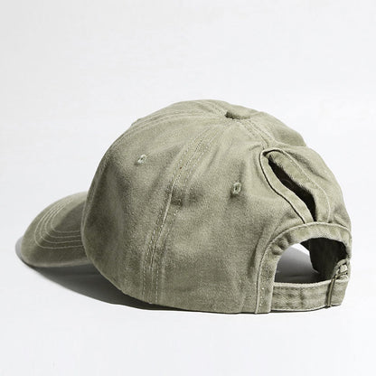 Curved Brim Snapback Hat for Women Outdoor Sports Sun Hat - Moze