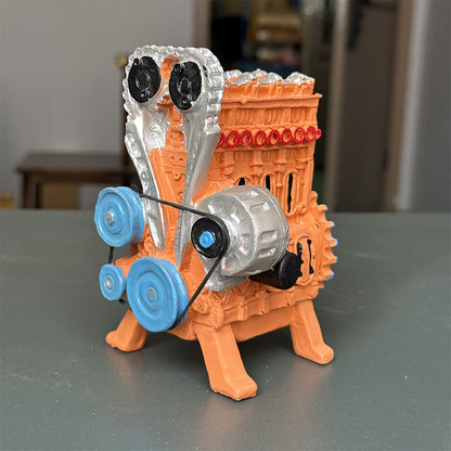 8 - Cylinder Resin Simulation Car Engine Model Kit. A Full - Metal DIY Assembly Toy for Car Enthusiasts - Moze