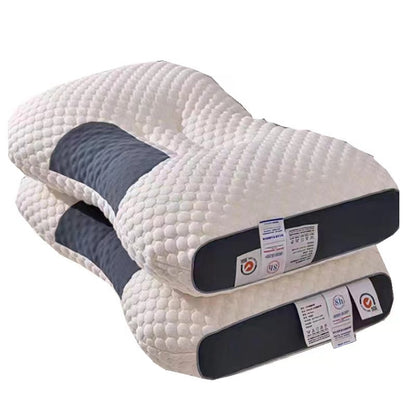 2025 New SPA Sleep Pillow: Sleep aid, neck support, orthopedic, soybean fiber massage, for home - Moze