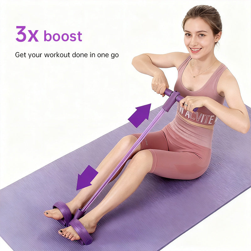 6-in-1 Multifunctional Resistance Band Set for Full Body Workout - Moze
