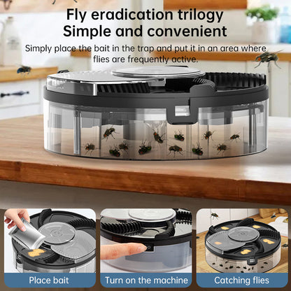 2025 Automatic Fly Trap for Home Kitchen - Removable Insect Pest Catcher - Moze