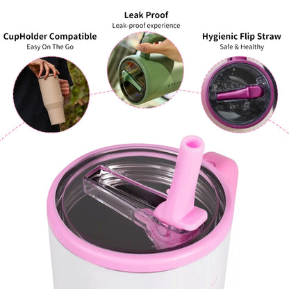 HydroJug Traveler: 32OZ/40OZ, stainless steel, vacuum insulated. Straw lid, double-wall thermal.car mug - Moze