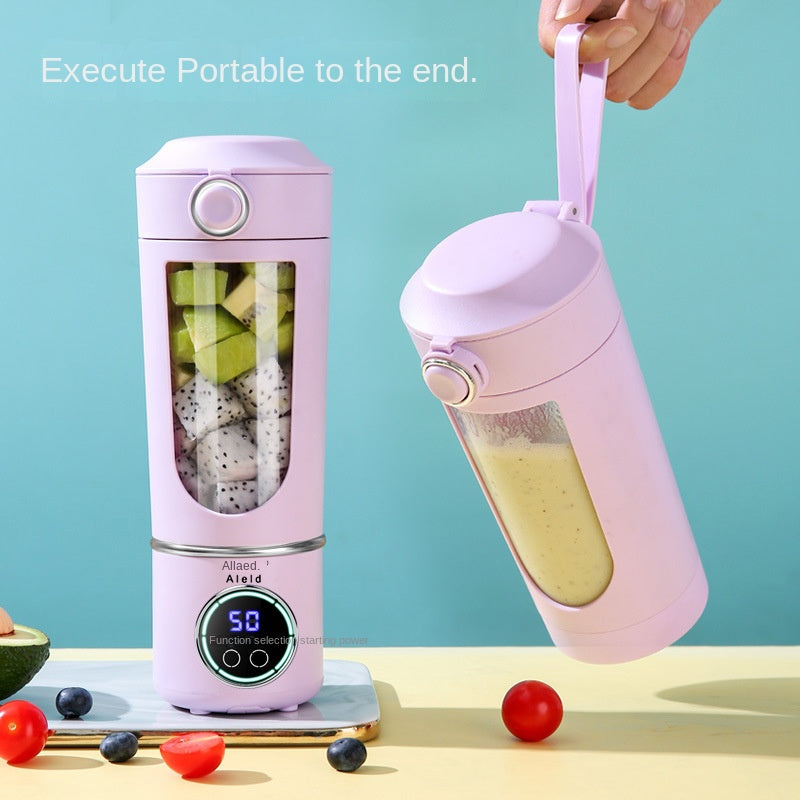Portable USB Blender Cup – 700 ml Ice-Crushing Bottle - Moze