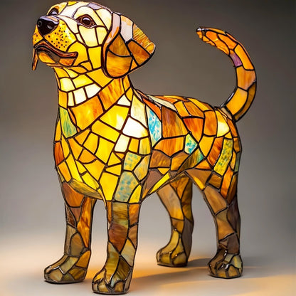Animal resin LED night light, a cute bedside lamp for living rooms and bedrooms. - Moze