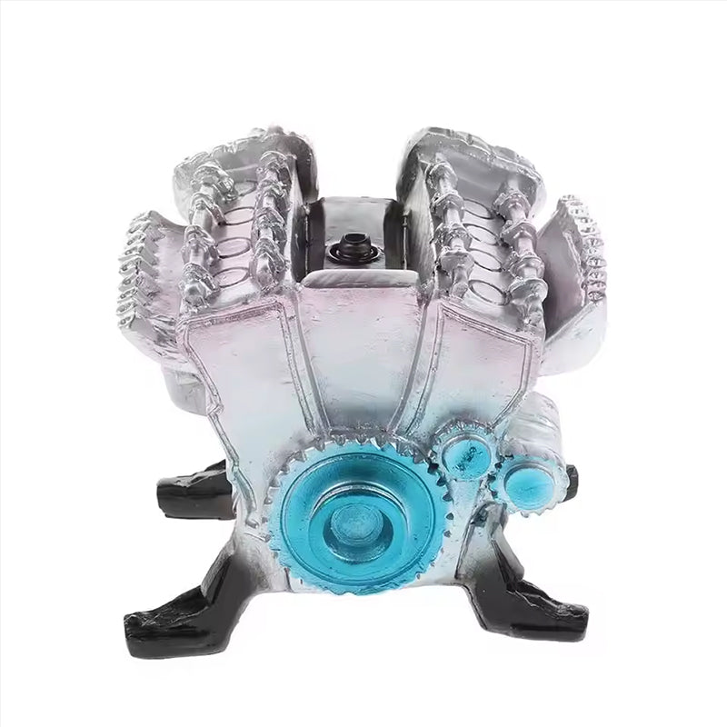 8 - Cylinder Resin Simulation Car Engine Model Kit. A Full - Metal DIY Assembly Toy for Car Enthusiasts - Moze