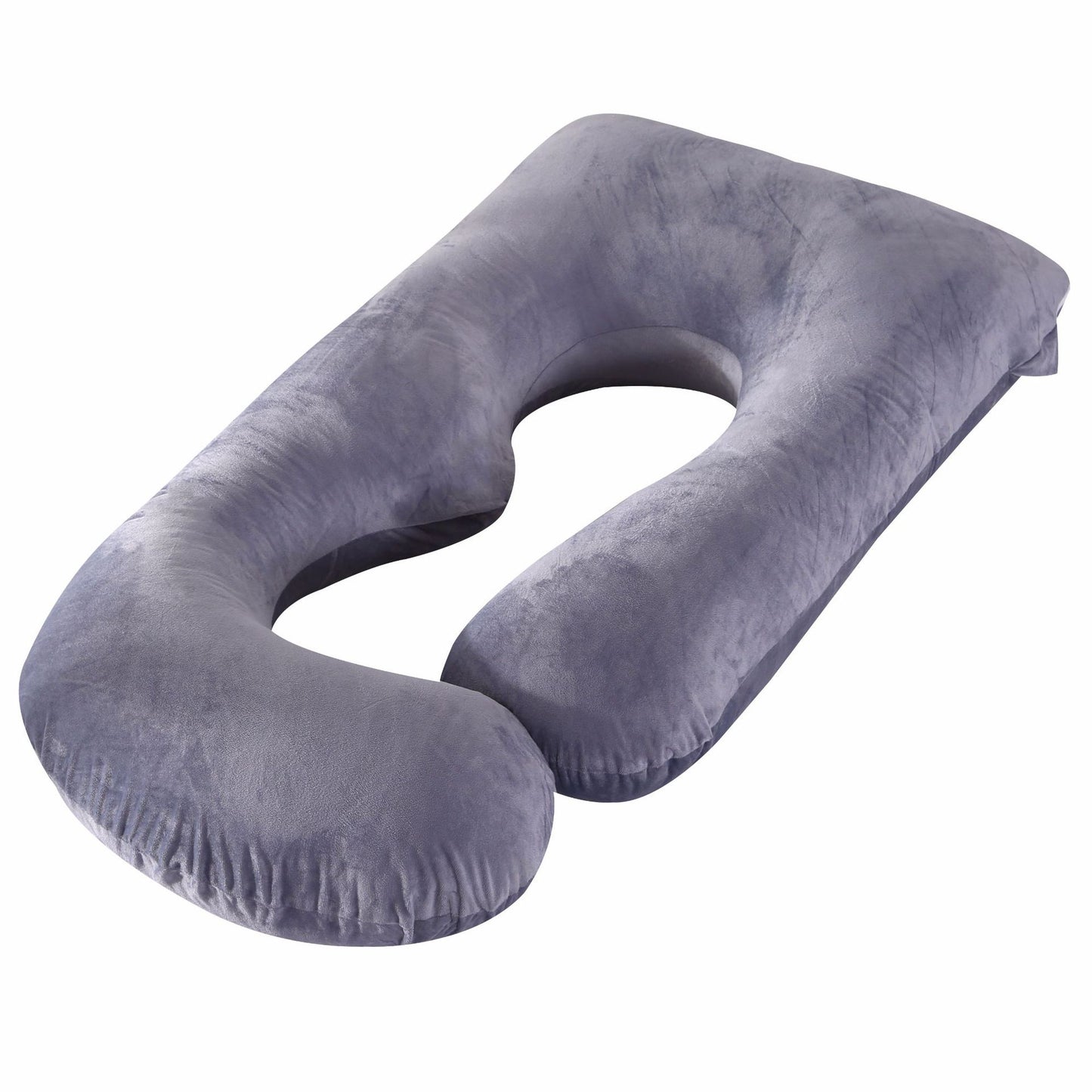 Pregnant women's detachable crystal velvet G-type side lying waist protection pillow - Moze