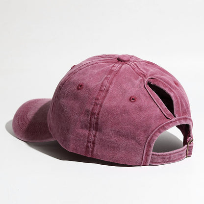 Curved Brim Snapback Hat for Women Outdoor Sports Sun Hat - Moze