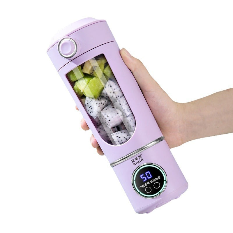 Portable USB Blender Cup – 700 ml Ice-Crushing Bottle - Moze
