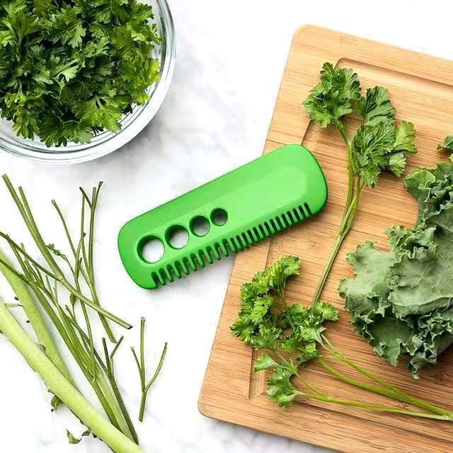 Peeling and Leaf-Removal Tool for Vegetables and Fruits, Mini Vegetable Peeler and Herb Stripper - Moze