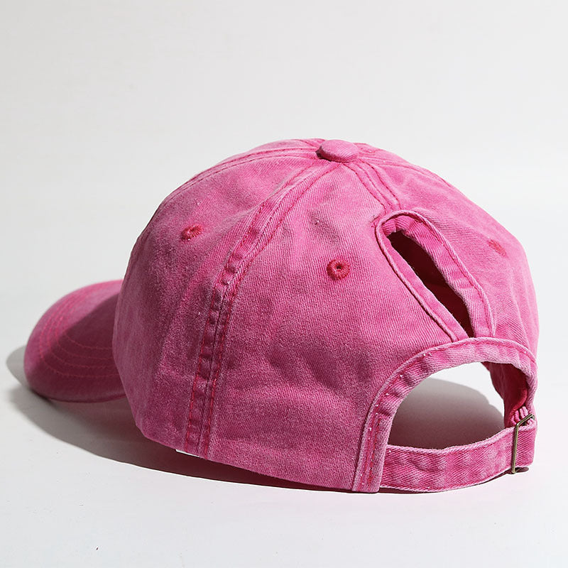 Curved Brim Snapback Hat for Women Outdoor Sports Sun Hat - Moze