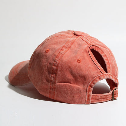 Curved Brim Snapback Hat for Women Outdoor Sports Sun Hat - Moze