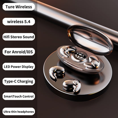Sleep Bluetooth Earbuds In-Ear – Ultra-Thin, Long Battery - Moze