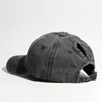 Curved Brim Snapback Hat for Women Outdoor Sports Sun Hat - Moze