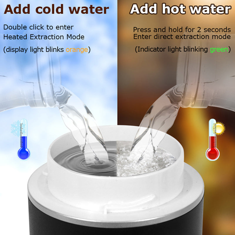 2025 Upgraded 3-in-1 Cordless Coffee Maker - 20Bar Portable for Car/Camping/Home, Capsule/Powder, USB Fast Heat - Moze