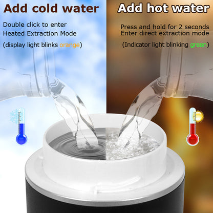 2025 Upgraded 3-in-1 Cordless Coffee Maker - 20Bar Portable for Car/Camping/Home, Capsule/Powder, USB Fast Heat - Moze