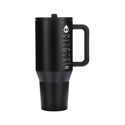 HydroJug Traveler: 32OZ/40OZ, stainless steel, vacuum insulated. Straw lid, double-wall thermal.car mug - Moze