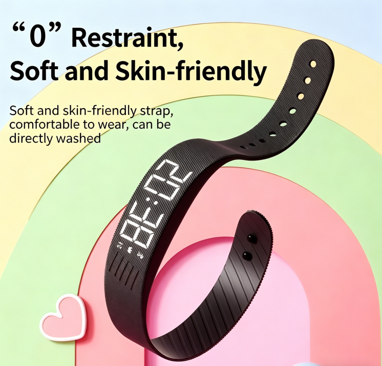 LED Student Sports Smart Watch With Step Counter - Moze