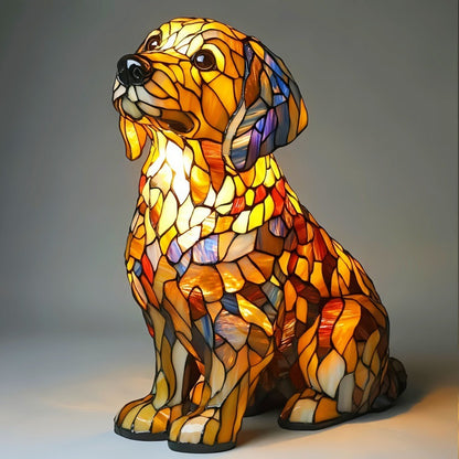 Animal resin LED night light, a cute bedside lamp for living rooms and bedrooms. - Moze