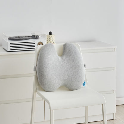 Lab Extra Dense Lumbar Pillow - Patented Ergonomic Multi-Region Firm Back Support for Lower Back Pain Relief - Lumbar Su - Moze