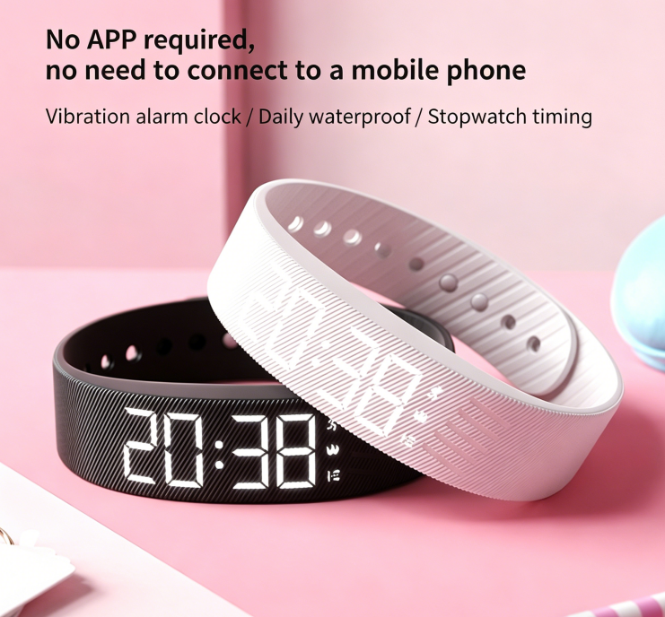 LED Student Sports Smart Watch With Step Counter - Moze
