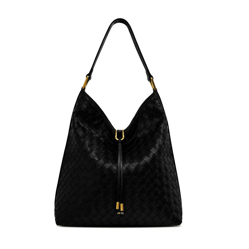 Suede Tote Bag for Women, Large Capacity Commute Crossbody Bucket Bag - Moze