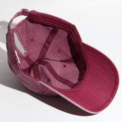 Curved Brim Snapback Hat for Women Outdoor Sports Sun Hat - Moze