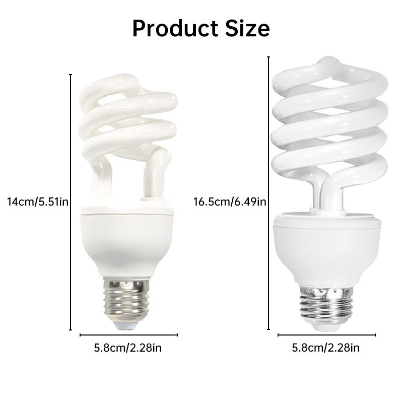 UVB 5.0 10.0 Reptile Heating Lamp13W 26W UVB Rays Energy Heating Light EU/US Calcium-enriched Bulb Lamp for Turtle Lizard Snake - Moze