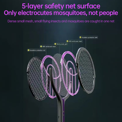 2 - in - 1 Multi Mosquito Killer. Retractable Angle Lamp. USB - Rechargeable. Bat - Repellent - Moze