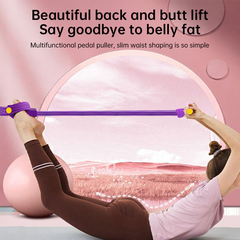 6-in-1 Multifunctional Resistance Band Set for Full Body Workout - Moze