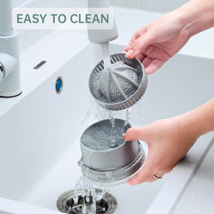 Portable USB - rechargeable slow juicer for oranges, lemons & other fruits. A handy electric blender for home kitchens. - Moze