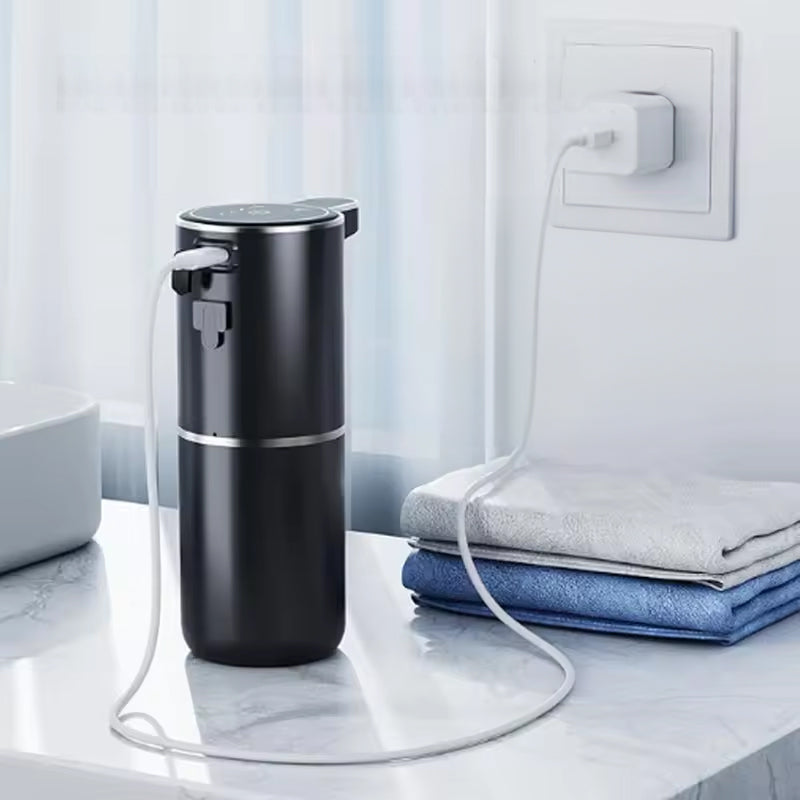 Touchless Sensor Soap Dispenser for Bathroom & Kitchen. Offers Foam and Liquid Modes. - Moze