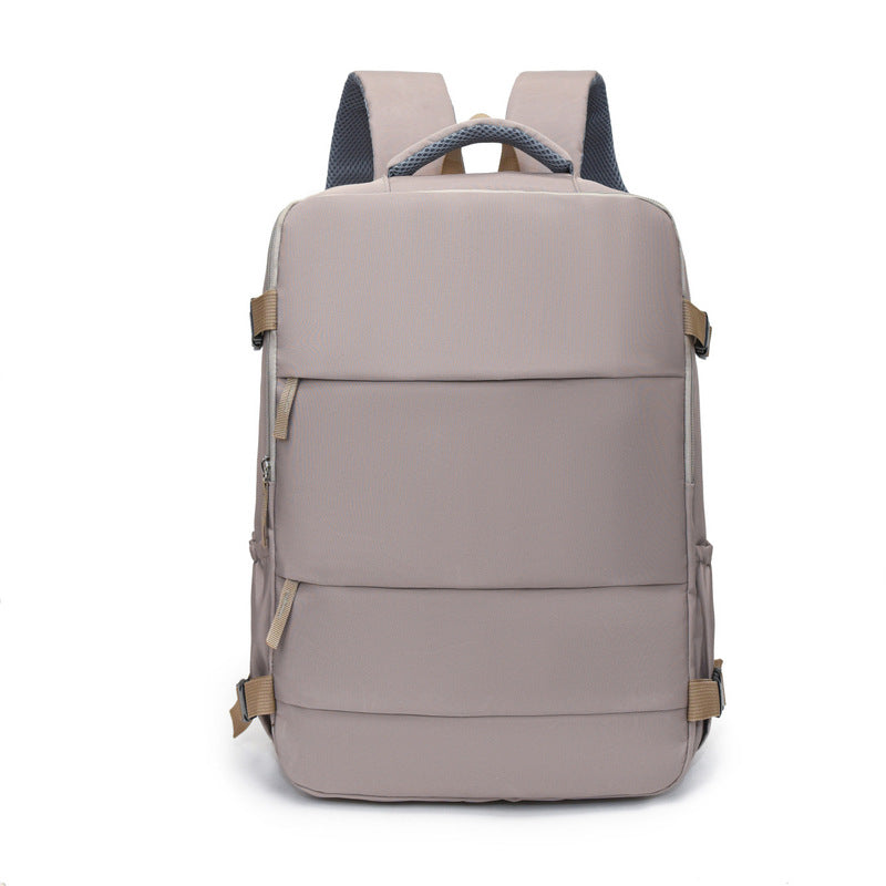 Premium Travel Backpack: Airplane-Approved Laptop Bag for School & Work, Waterproof Carry-On for Men & Women - Moze
