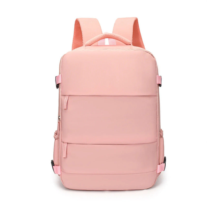 Premium Travel Backpack: Airplane-Approved Laptop Bag for School & Work, Waterproof Carry-On for Men & Women - Moze