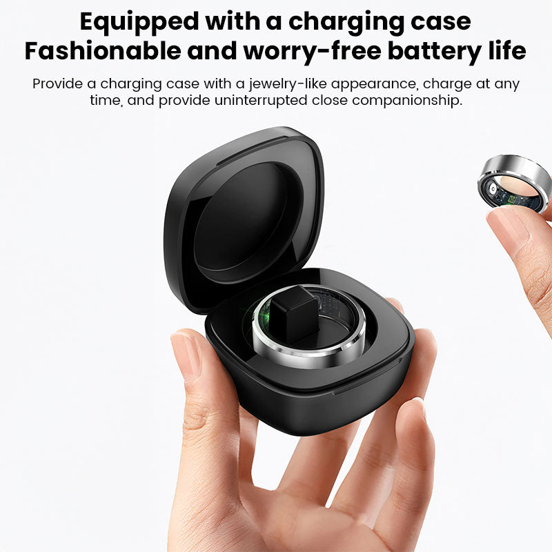 2025 New! Xiaomi Smart Ring for Men & Women. Tracks Heart Rate, Blood Oxygen, Sleep. 5ATM Waterproof Fitness Tracker - Moze