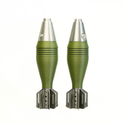 60mm Mortar Shell M2 Pen Holder - Realistic 3D Printed Replica for Office Desk, Home Study Assembly, Storage & Decoration Gift - Moze