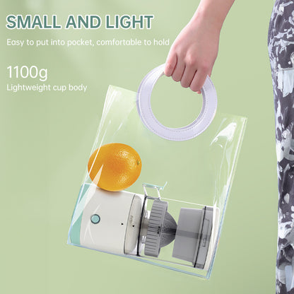 Portable USB - rechargeable slow juicer for oranges, lemons & other fruits. A handy electric blender for home kitchens. - Moze