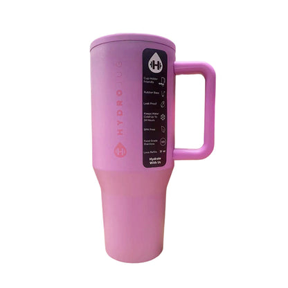 HydroJug Traveler: 32OZ/40OZ, stainless steel, vacuum insulated. Straw lid, double-wall thermal.car mug - Moze