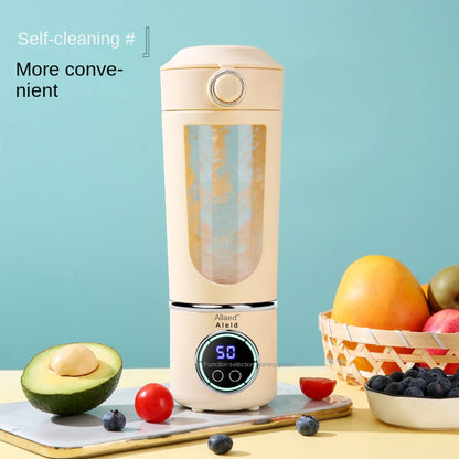 Portable USB Blender Cup – 700 ml Ice-Crushing Bottle - Moze