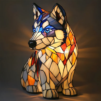 Animal resin LED night light, a cute bedside lamp for living rooms and bedrooms. - Moze