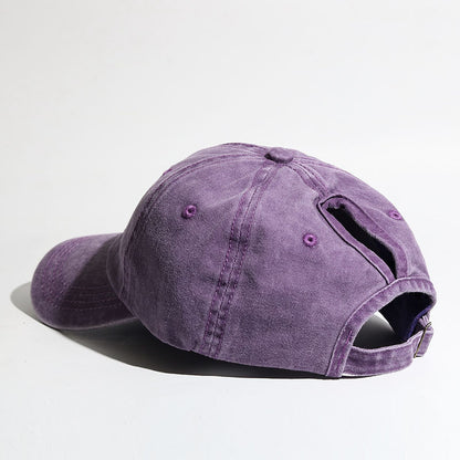 Curved Brim Snapback Hat for Women Outdoor Sports Sun Hat - Moze